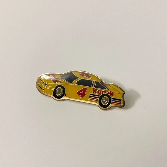 Vintage Nascar Kodak Race Car Hat Pin - Picture 2 of 10